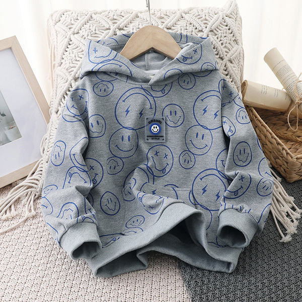 Paprastas vaikiškas megztinis berniukams