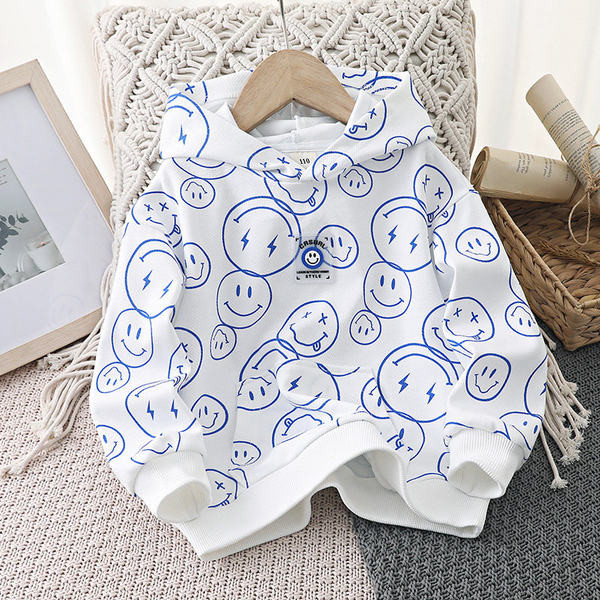 Paprastas vaikiškas megztinis berniukams