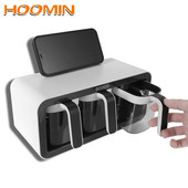 HOOMIN Cu linguri Set de depozitare Cutii de condimente Organizator Raft pentru condimente Pot de zahăr Saliera Recipient pentru condimente Montare pe perete