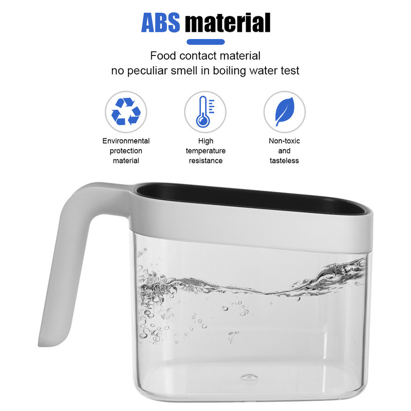 HOOMIN Cu linguri Set de depozitare Cutii de condimente Organizator Raft pentru condimente Pot de zahăr Saliera Recipient pentru condimente Montare pe perete