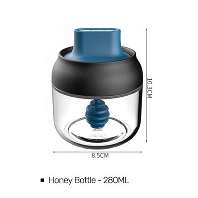 Accesorii transparente de bucătărie Borcan de condimente de sticlă pentru sare, zahăr, piper, pudră, cu lingură, sticla de condimente din plastic, borcan de sticlă de sare