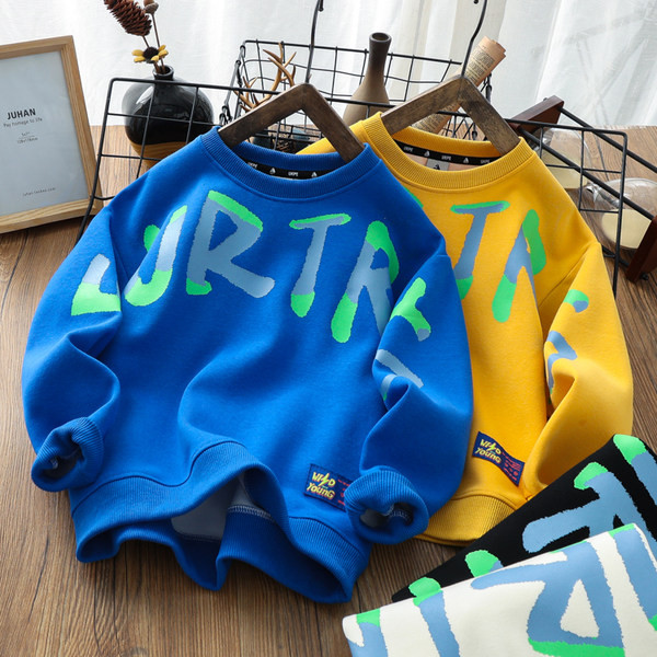 Bluză modernă pentru copii cu inscripție imprimată