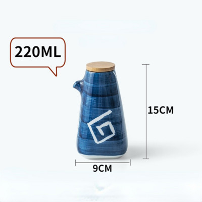 Kerámia fűszeres edénykészlet konyhai háztartási sótartó fűszeres doboz fűszeres üveg fűszercukor MSG fűszeres edény