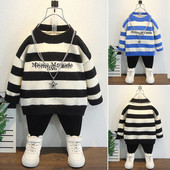 Pulover de puf pentru copii cu element metalic