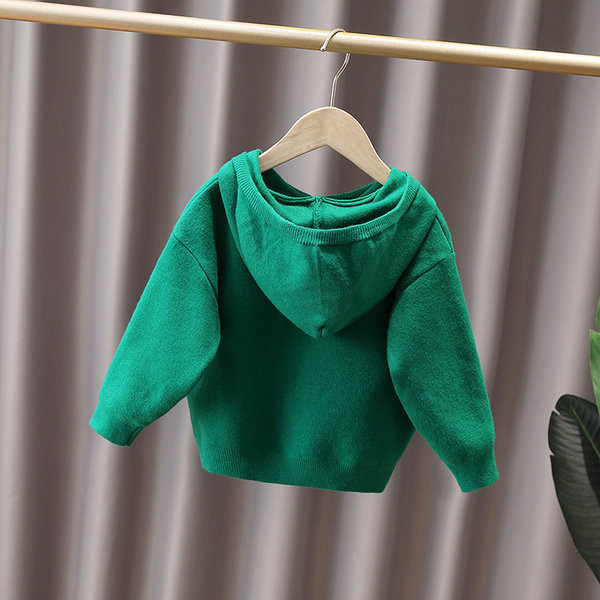 Naujo modelio vaikiškas megztinis su gobtuvu berniukams