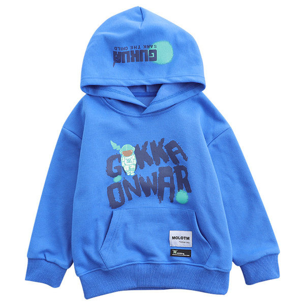 Hanorac de toamna pentru copii cu buzunar si gluga