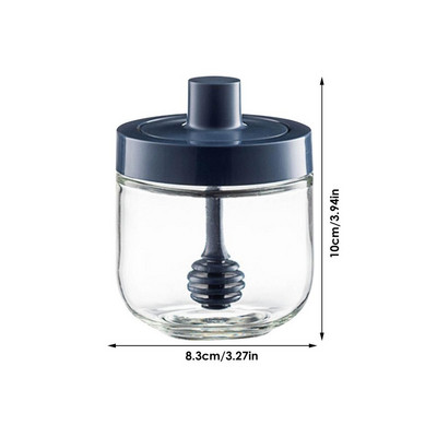 300 ml-es Fűszerüveg Lezárt Cruet Fűszeres Üveg Fűszerüveg Fűszerekhez Bors Só Konyhai Fűszertartó Ecset Kanál Rúd