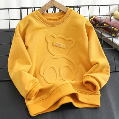 Ležerna majica dugih rukava s 3D aplikacijama za dječake