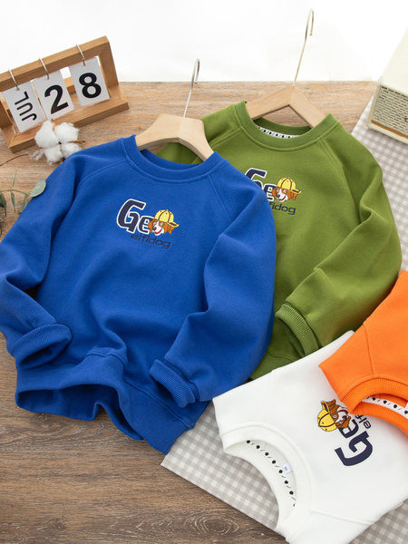 Dječji sweatshirt za dječake s vezom