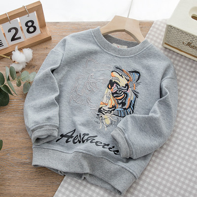 Hanorac la modă pentru băieți cu broderie și litere