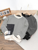 Φούτερ με μακρυμάνικο λογότυπο για αγόρια