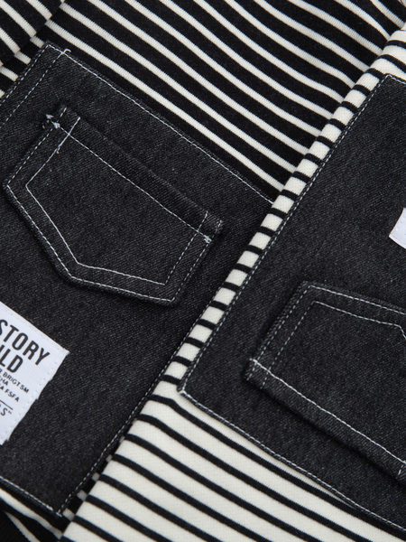 Φούτερ με μακρυμάνικο λογότυπο για αγόρια