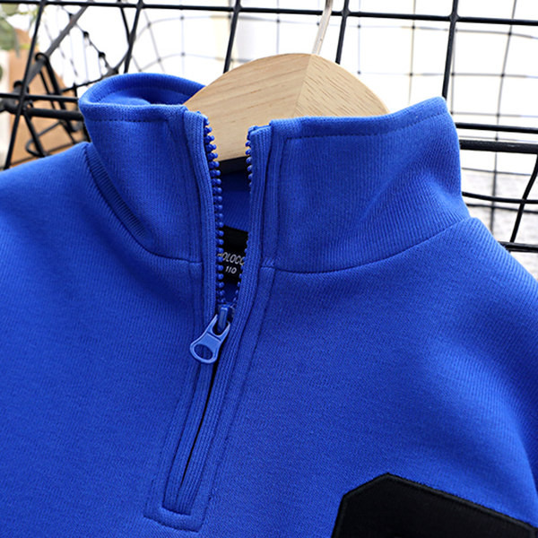 Naujo modelio vaikiška palaidinė aukšta apykakle berniukams