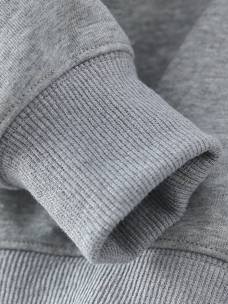 Vaikiškas megztinis berniukams su gobtuvu ir kišene