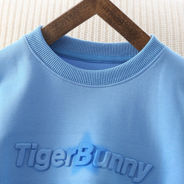 Dječja ležerna bluza s okruglim izrezom za dječake