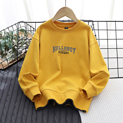 Hanorac casual pentru copii cu inscripții pentru băieți