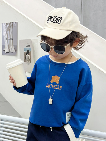 Dječja bluza za dječake - sa natpisom