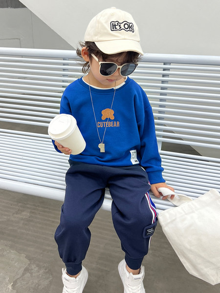 Dječja bluza za dječake - sa natpisom