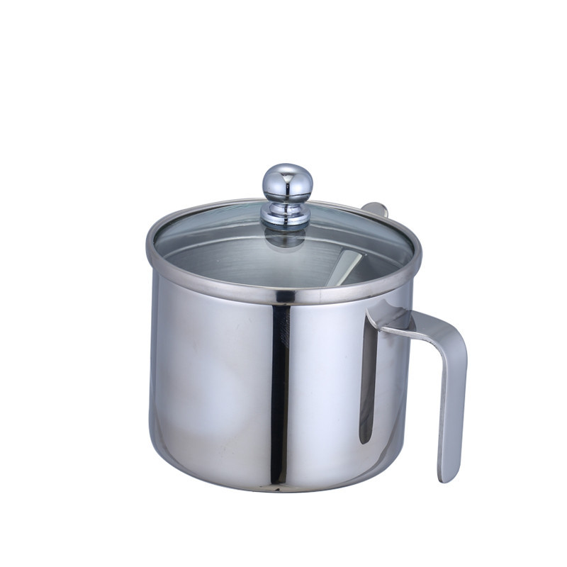 Cutie de condimente din oțel inoxidabil 304 cu lingură Cutie de condimente Cutii Sare Piper Cutie Rezervor Borcan de condimente creativ bol de zahăr cu lingură