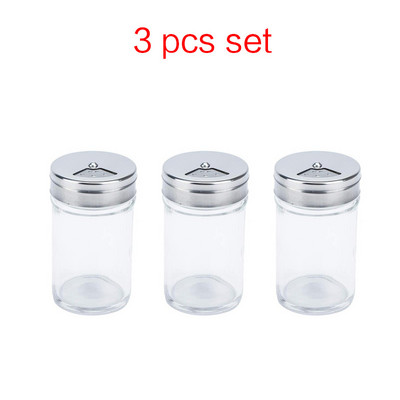 Staklenka s poklopcem od nehrđajućeg čelika, boca za začine, stakleni kuhinjski pribor i materijali, podešavanje rotacije solanice