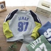 Hanorac sport pentru baieti cu litere