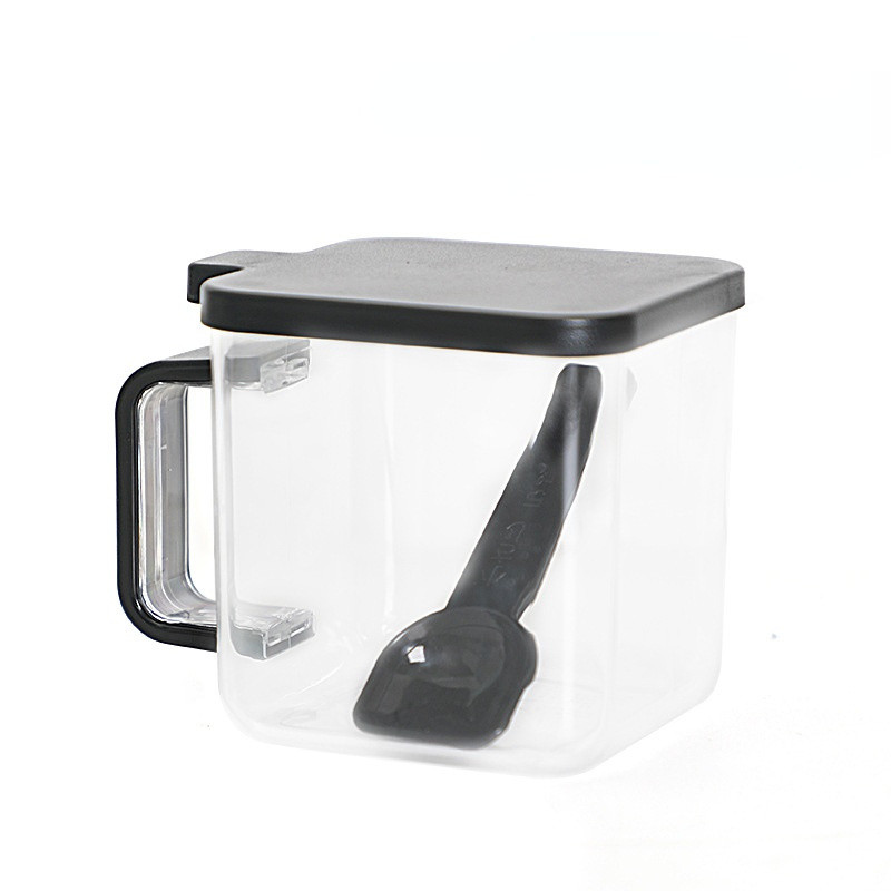 Cutie pentru condimente Borcane Raft pentru condimente Recipient pentru sare și piper Borcane pentru condimente de bucătărie Cutii pentru piagă Sticle pentru condimente Oală pentru grătar