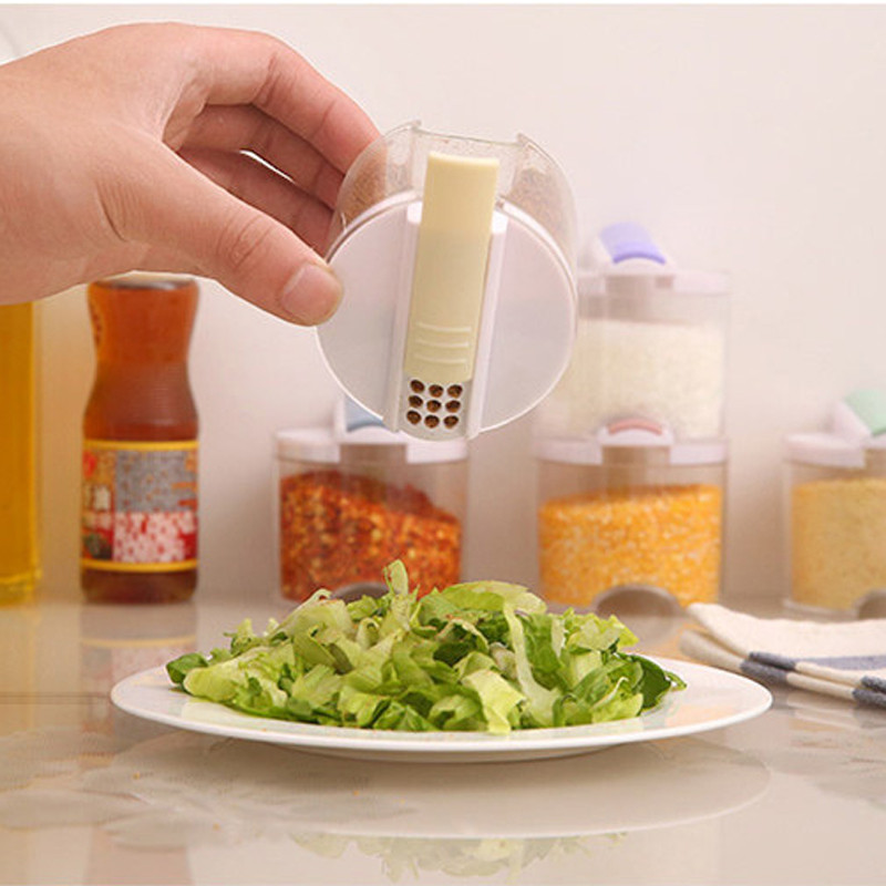 5 bucăți/set Bucătărie Zahăr Sare Piper Raft pentru condimente Cutie de depozitare Condimente Organizator Oală pentru sticlă pentru condiment Set de recipiente pentru condimente