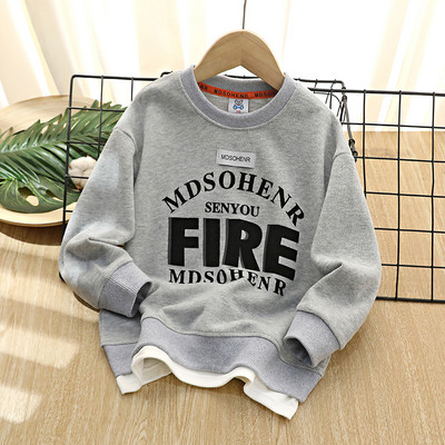 Bluza casual pentru copii cu imprimeu pentru baieti