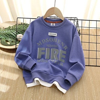 Bluza casual pentru copii cu imprimeu pentru baieti