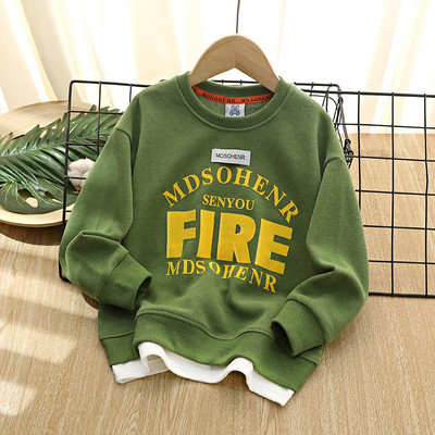 Bluza casual pentru copii cu imprimeu pentru baieti