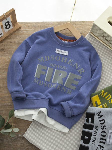 Bluza casual pentru copii cu imprimeu pentru baieti