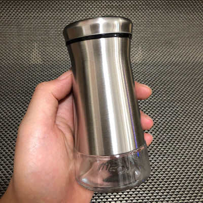 304 rozsdamentes acél fűszeres üveg só- és borsszóró paprikaszóró fűszertartó üveg fűszerkeverő konyhai eszközök