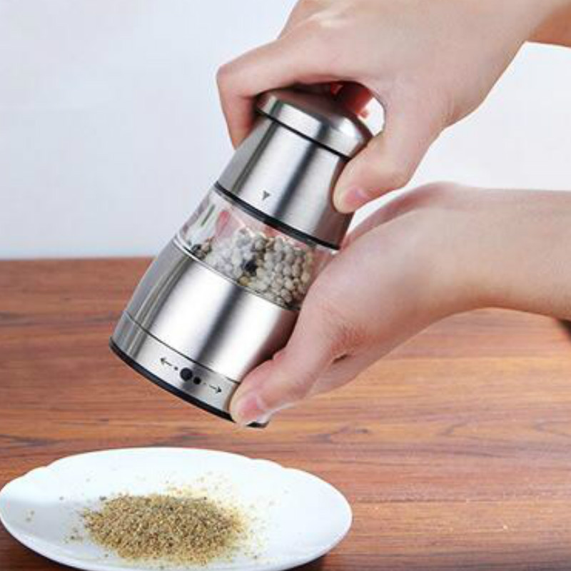 Moara De Piper Manuala Moara De Sare Din Otel Inoxidabil Accesorii De bucatarie Unelte de bucatarie Rasnita de sos
