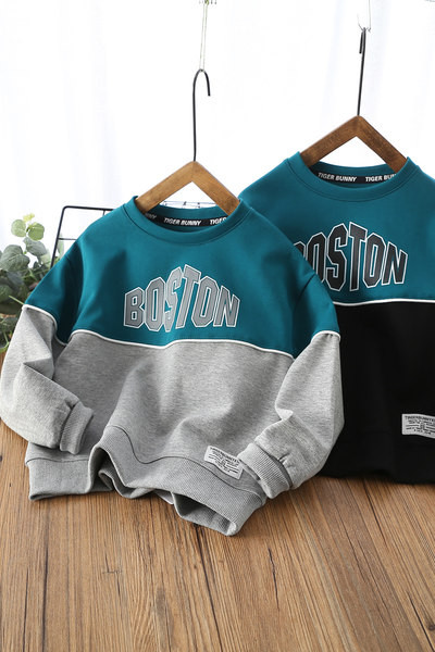 Bluza casual pentru copii cu imprimeu pentru baieti