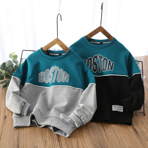 Bluza casual pentru copii cu imprimeu pentru baieti