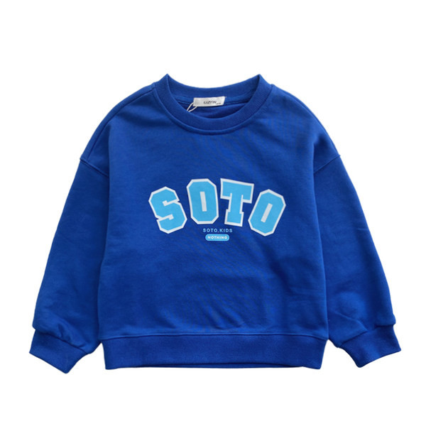 Bluza casual pentru copii cu decolteu oval pentru baieti