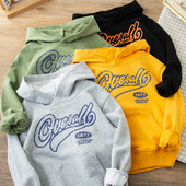 Sportinis džemperis su užrašais berniukams