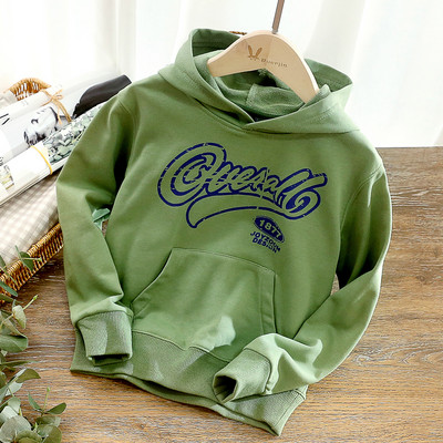 Sportinis džemperis su užrašais berniukams