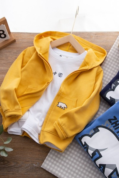 Hanorac pentru copii model nou cu gluga pentru baieti