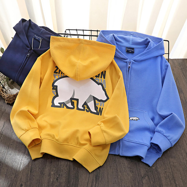 Hanorac pentru copii model nou cu gluga pentru baieti