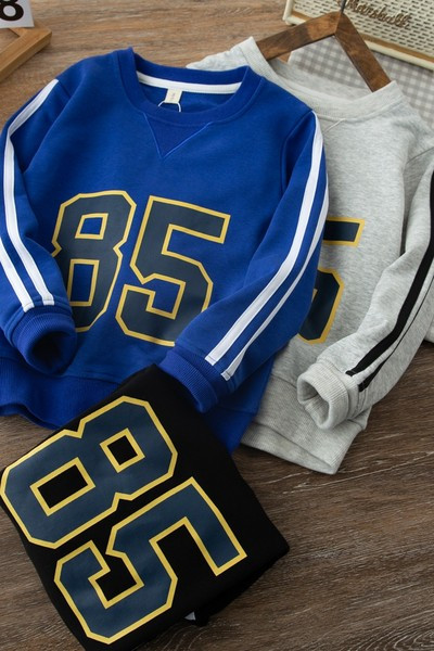 Bluza casual pentru copii imprimata pentru baieti