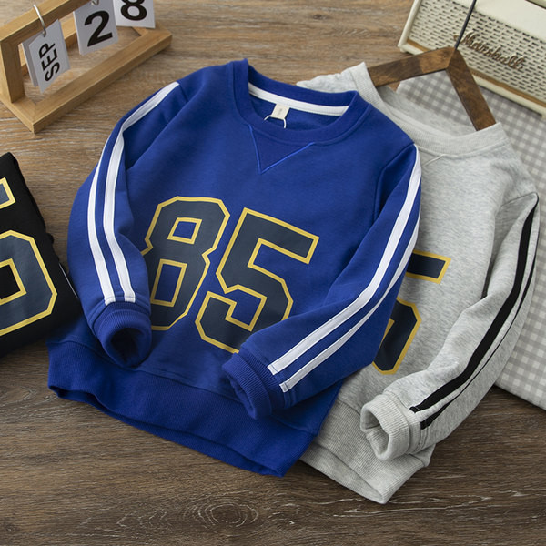 Bluza casual pentru copii imprimata pentru baieti