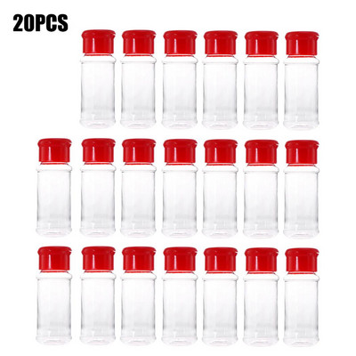 10/20 buc Borcane pentru condimente Agitatoare de sare și piper Borcan de condimente Organizator de condimente Are set de accesorii de bucătărie pentru zahăr de bucătărie