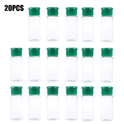 10/20 buc Borcane pentru condimente Agitatoare de sare și piper Borcan de condimente Organizator de condimente Are set de accesorii de bucătărie pentru zahăr de bucătărie