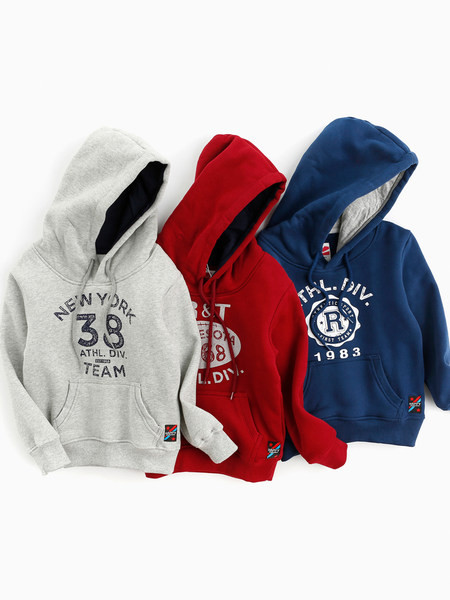 Hanorac casual pentru copii cu buzunar pentru baieti