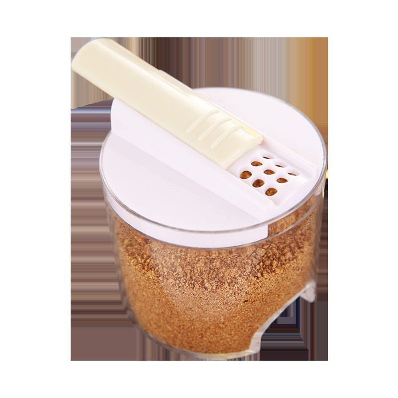 Kuhinjska posuda za začine koja se može slagati Solanka Posuda za šećer Lonac za začine Boce Set staklenki za začine 5 komada Držač za pohranu začina