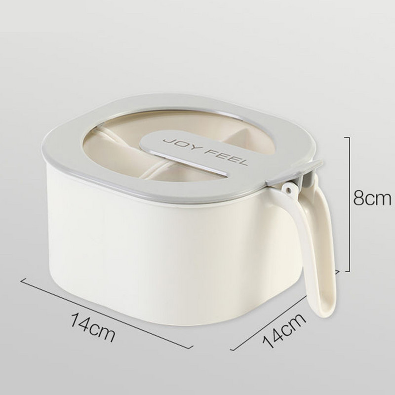 Borcan de condimente de sare și piper cu capac Recipient transparent pentru condimente Cutie de depozitare pentru condimente Cutii de condimente de dovleac Seturi de recipiente de bucătărie