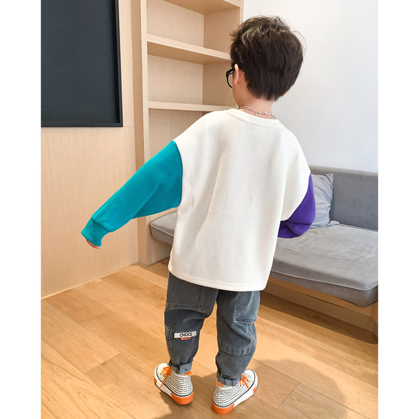 Καθημερινό παιδικό γλείψιμο με απλικέ για αγόρια