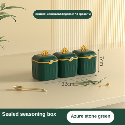 Kutija za začine Kuhinjski pribor Ladica s više rešetki Sol mononatrijev glutamat Papar Staklenka Kombinirani set staklenki za začine Alati za začine