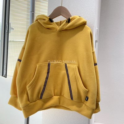 Hanorac pentru copii cu gluga si buzunar pentru baieti